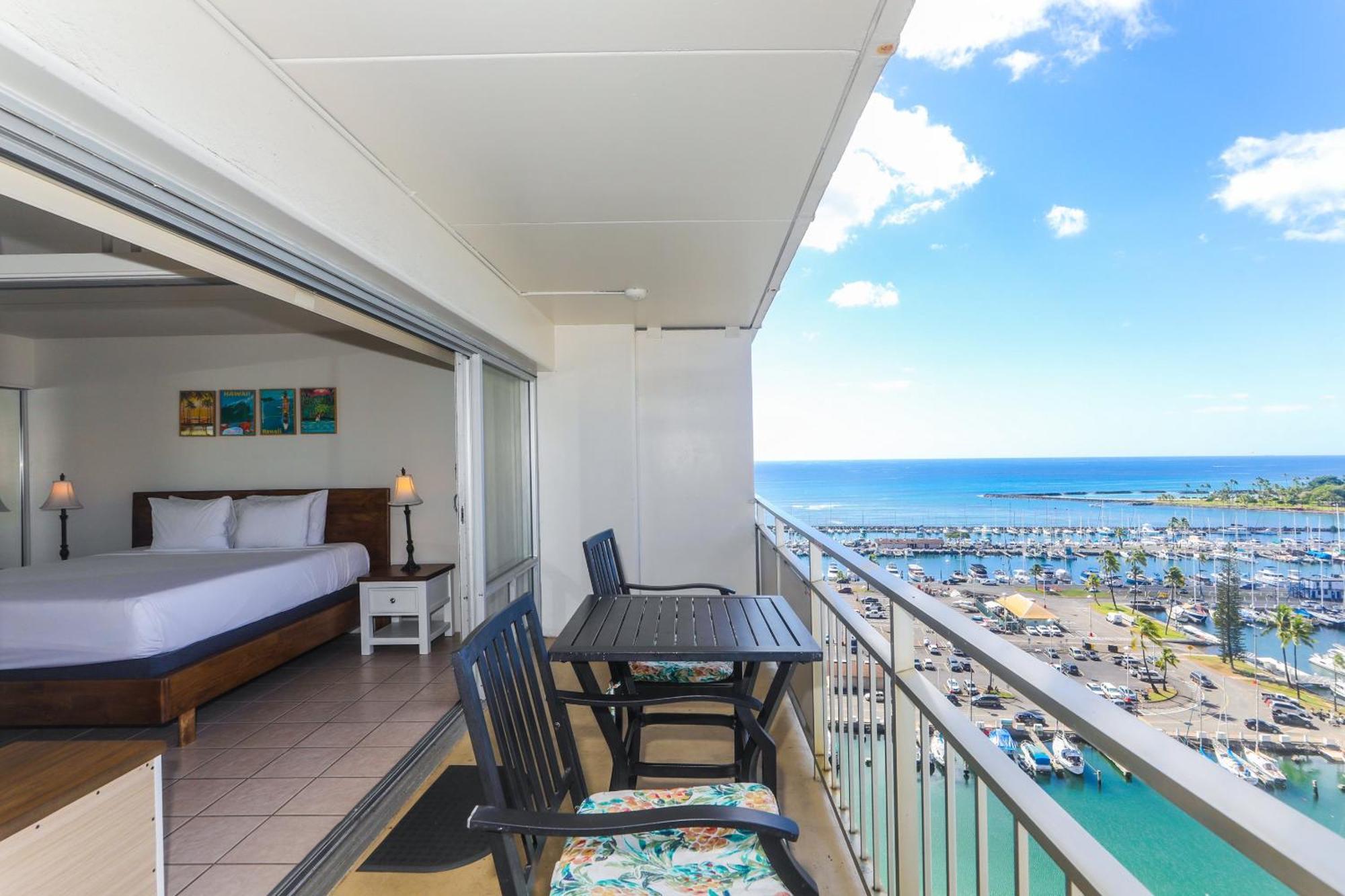 Apartmán Ilikai Tower 1533 Yacht Harbor View 1Br Honolulu Exteriér fotografie