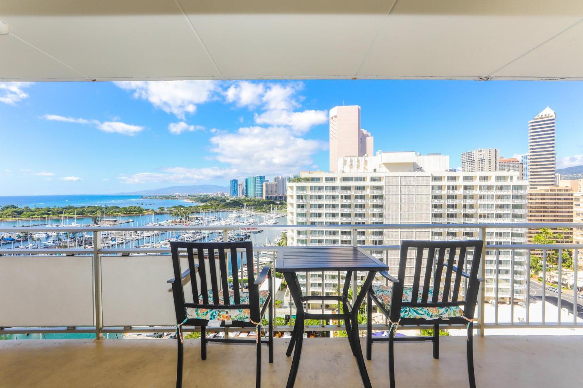 Apartmán Ilikai Tower 1533 Yacht Harbor View 1Br Honolulu Exteriér fotografie
