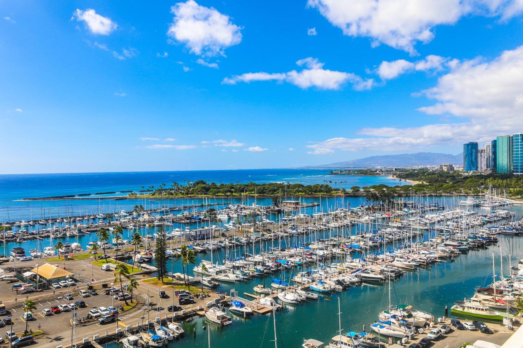 Apartmán Ilikai Tower 1533 Yacht Harbor View 1Br Honolulu Exteriér fotografie