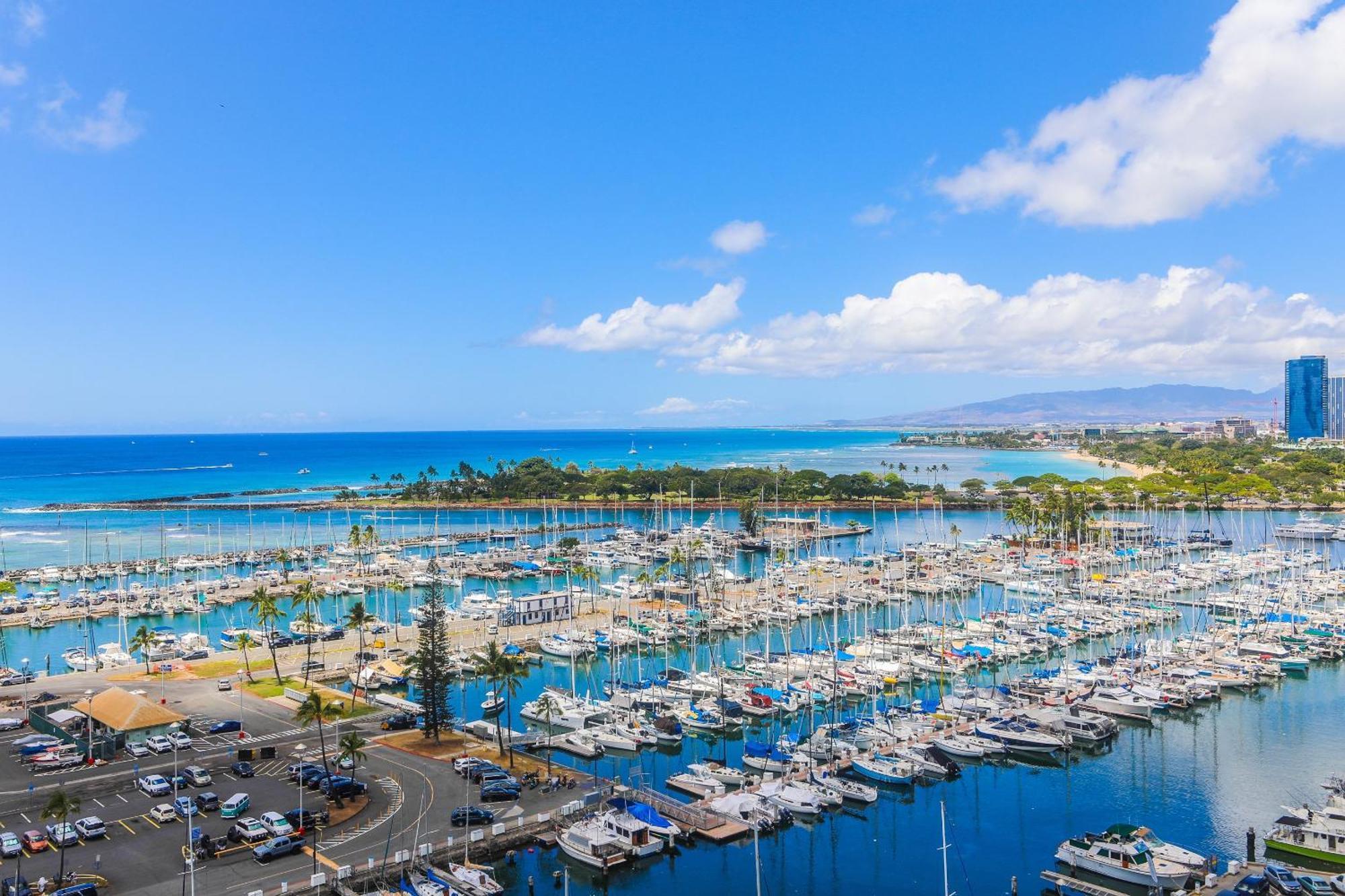 Apartmán Ilikai Tower 1533 Yacht Harbor View 1Br Honolulu Exteriér fotografie