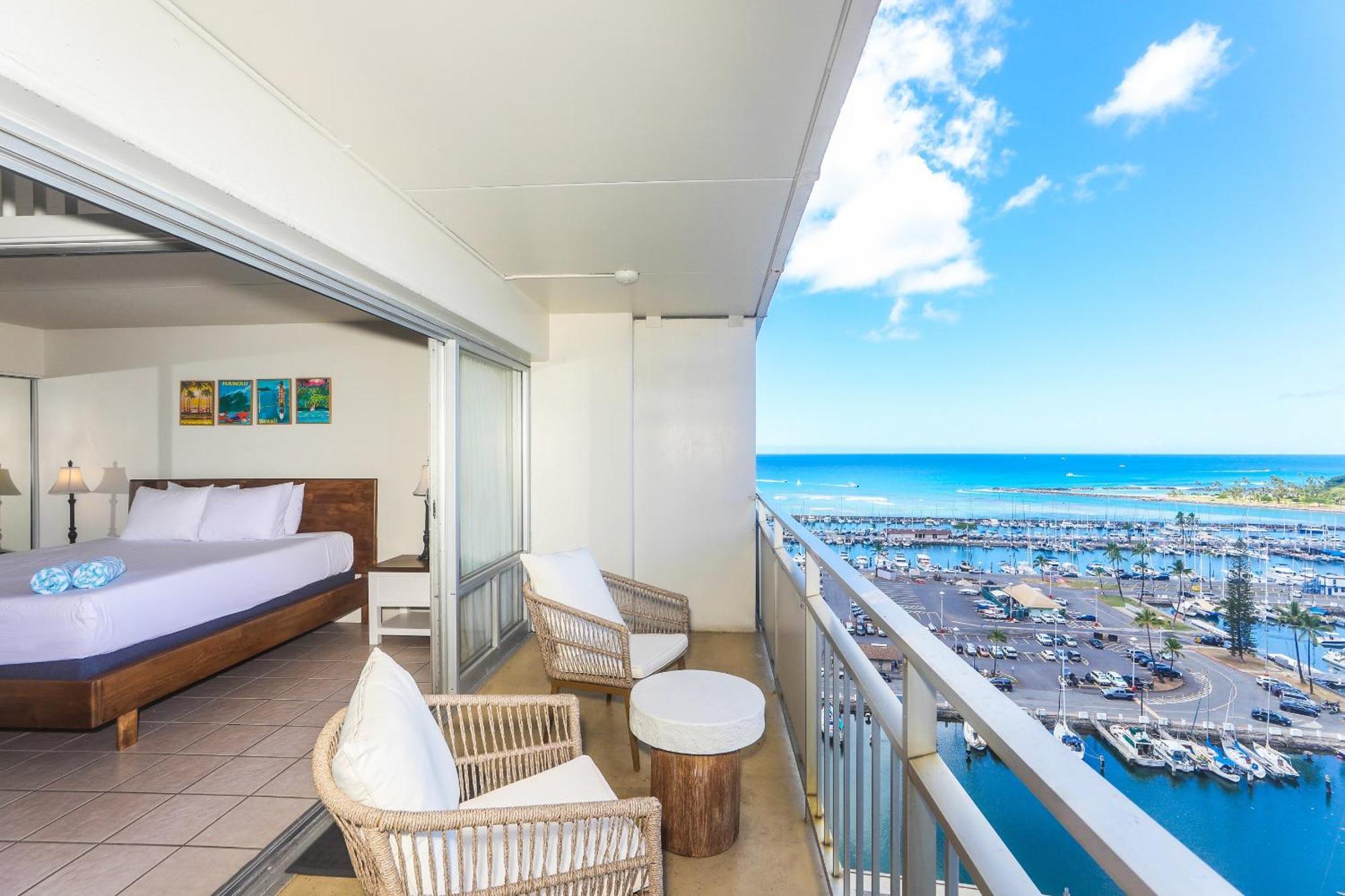 Apartmán Ilikai Tower 1533 Yacht Harbor View 1Br Honolulu Exteriér fotografie