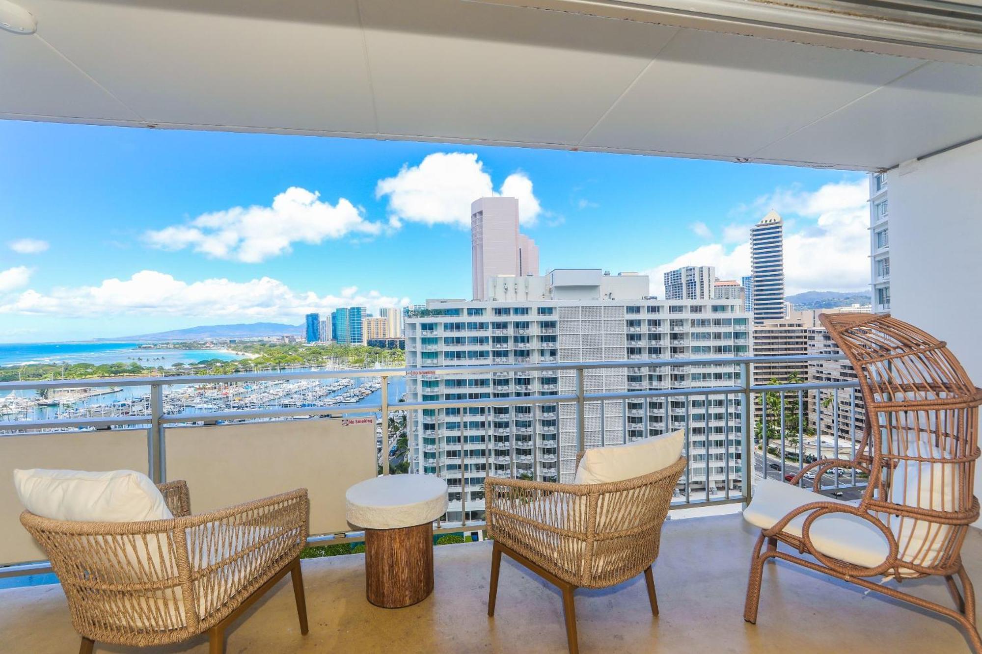 Apartmán Ilikai Tower 1533 Yacht Harbor View 1Br Honolulu Exteriér fotografie